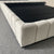 Amara Suede  Fabric Contemporary Bed Frame King Size