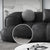 Elias Calf Leather 3-Seater Sofa Armrest Couch