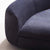 Grace Curved Ice-flower Velvet Sectional Sofa L-Shape Couch