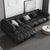 Hardy Calf Leather Sectional Sofa L-Shape Couch