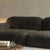 Mason Suede Fabric 3- Seater Sofa Sectional Couch