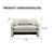 Matty Technical Cloth Foldable Backrest 1-seater Sofa