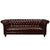 Ramona Tan Leather Sofa 1-Seater Brown Luxury Sofa