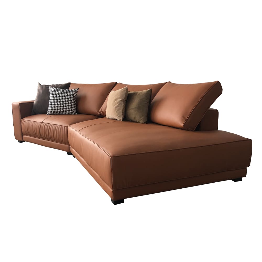 Scott Calf Leather Multi-seater Sofa Sectional Couch– Luxxi Home