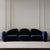 Clifford Velvet Green Interior Sofa 3-Seater Special Deign Modular Sofa in Multi Color