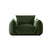 Fillmore Velvet 1- Seater Sofa Thick-back Arm Sofa Multi-color