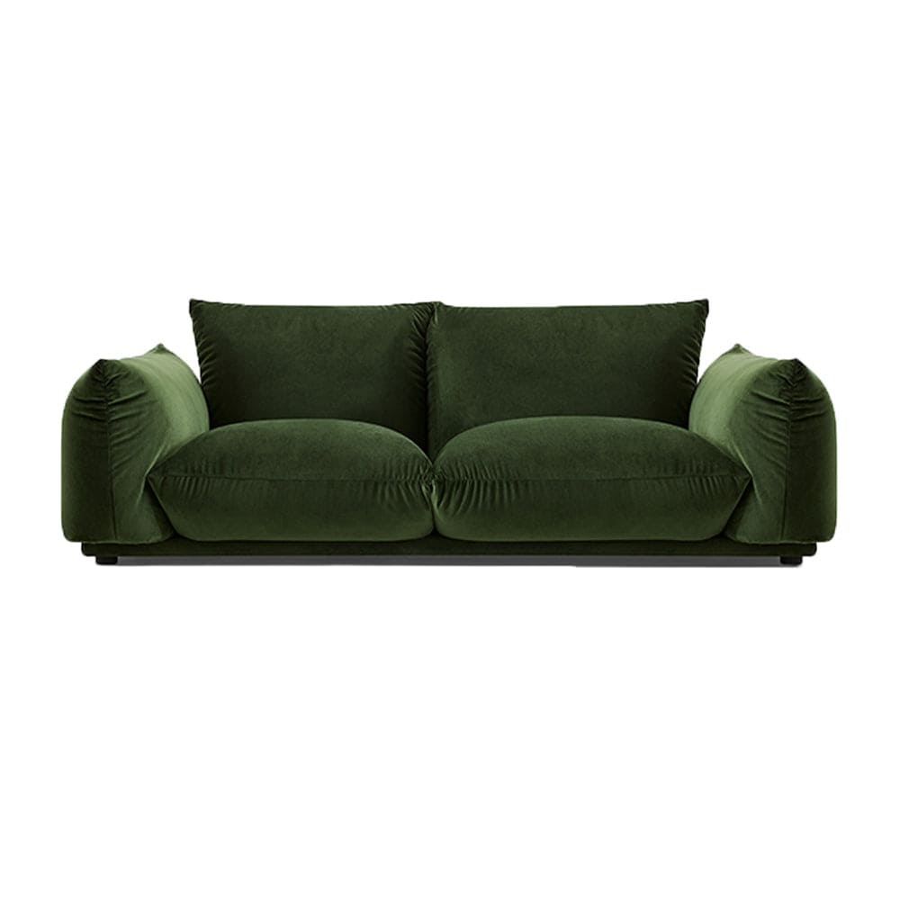Fillmore Velvet 2-Seater Sofa Thick-back Arm Couch Multi-color/Living ...
