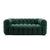 Leandroo 3-Seater Retro Boucle Sofa Green in Stock