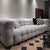 Leandroo 4-Seater Designer Sofa Set Retro Boucle Sofa/Wool Loop Fleece