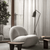 Monaly White Boucle Sofa Chair