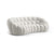 Pollie Knitted Cotton Bubble 2-Seater Designer Sofa