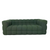 Leandroo 3-Seater Retro Boucle Sofa Green in Stock