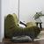 Elvira Tatami Sofa Chair Multi-color 2-Seater Suede Fabric