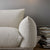 Winnie White Boucle Couch 2-Seater Pillow Back Sofa